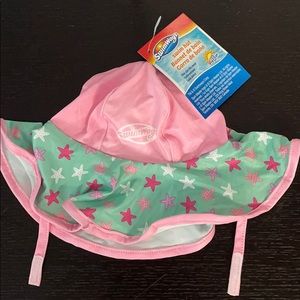 Baby Swim Hat pink one size